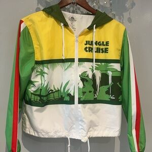 Disney Parks Green and White Jacket. A025